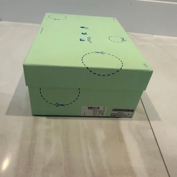 Rare Green Off-White Shoebox Tissue Paper AND Logo Dust Bag - Picture 4 of 13